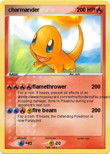 Pokemon charmander
