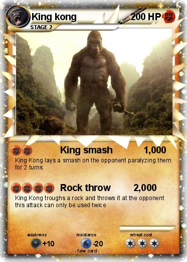 Pokemon King kong