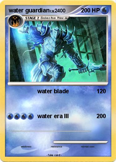 Pokemon water guardian