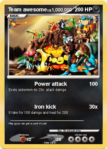 Pokemon Team awesome