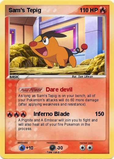 Pokemon Sam's Tepig