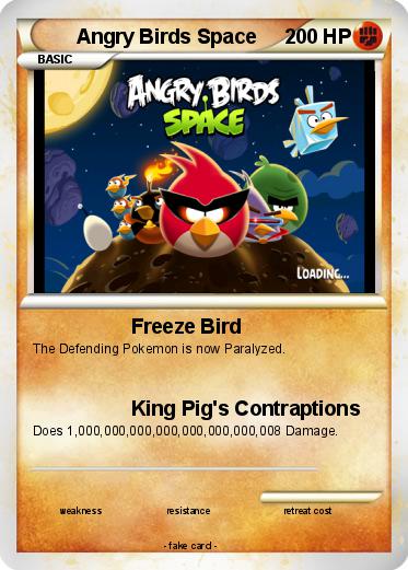 Pokemon Angry Birds Space