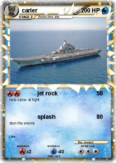 Pokemon carier