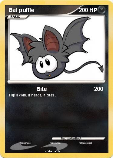 Pokemon Bat puffle