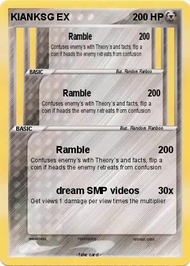 Pokemon KIANKSG EX