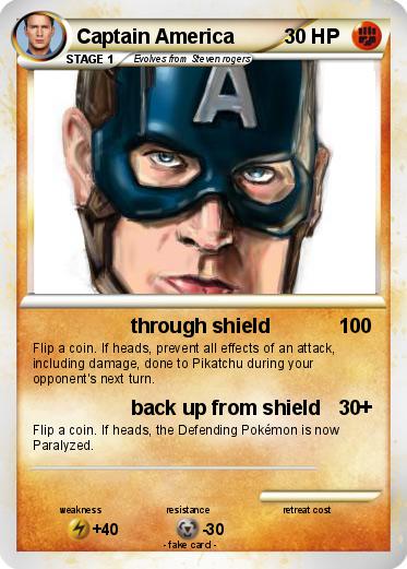 Pokemon Captain America
