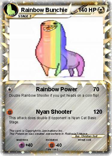 Pokemon Rainbow Bunchie