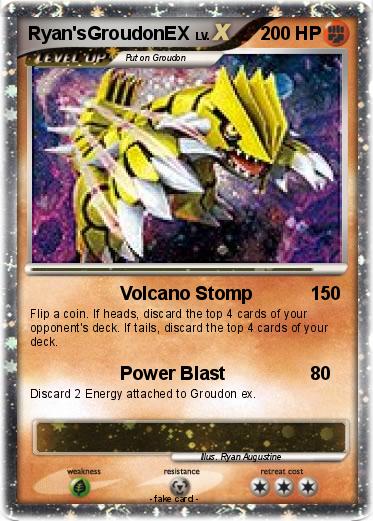 Pokemon Ryan'sGroudonEX
