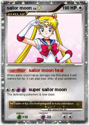 Pokemon sailor moon