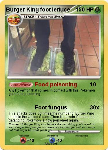 Pokemon Burger King Foot Lettuce 3