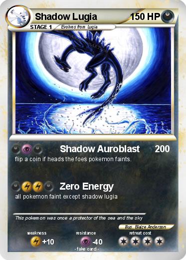 Pokemon Shadow Lugia