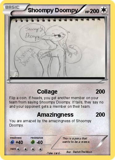 Pokemon Shoompy Doompy Pokemon Shoompy Doompy