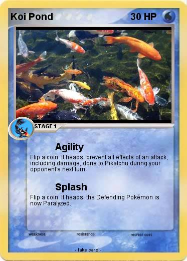 Pokemon Koi Pond