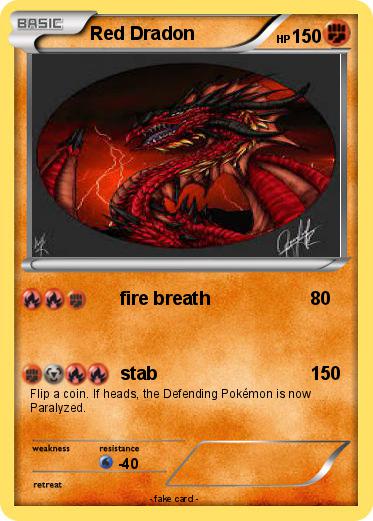 Pokemon Red Dradon