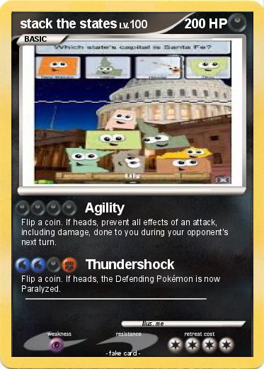 Pokemon stack the states