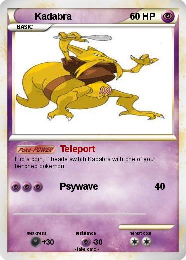 Pokemon Kadabra