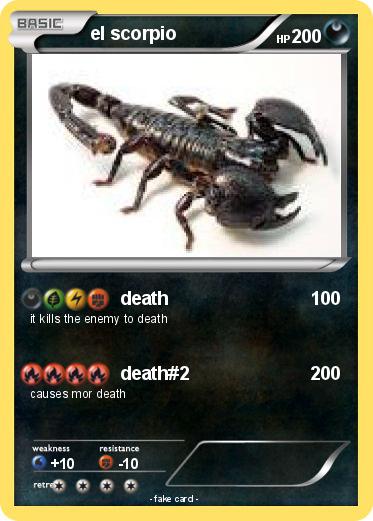 Pokemon el scorpio