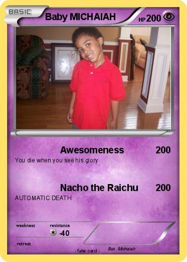 Pokemon Baby MICHAIAH