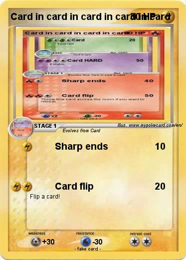 Pokemon Card in card in card in card in card