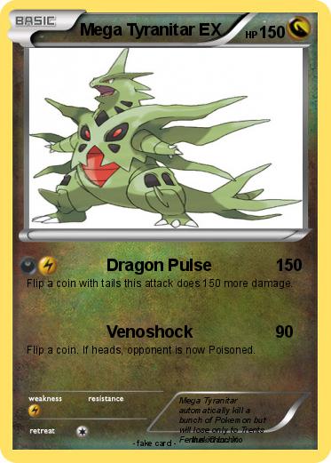Pokemon Mega Tyranitar EX