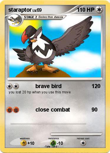 Pokemon staraptor