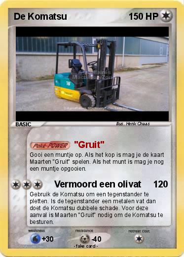 Pokemon De Komatsu