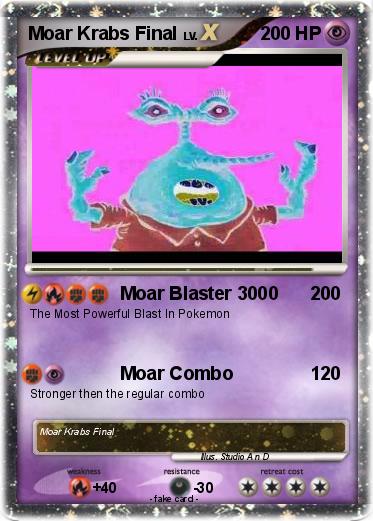 Pokemon Moar Krabs Final