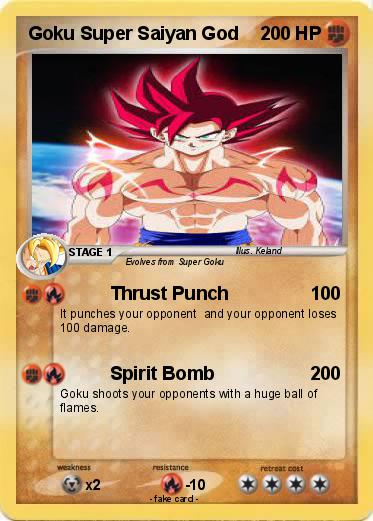 Pokemon Goku Super Saiyan God