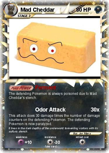Pokemon Mad Cheddar