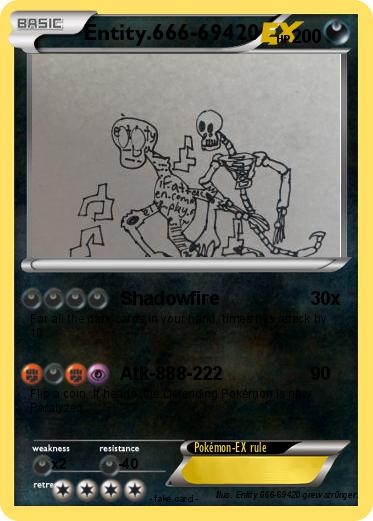 Pokemon Entity.666-69420