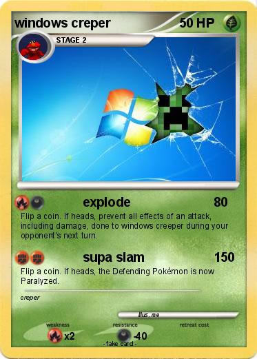 Pokemon windows creper