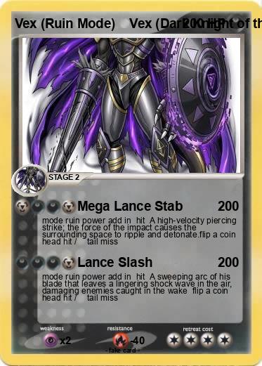 Pokemon Vex (Ruin Mode)    Vex (Dark Knight of the Abyss)