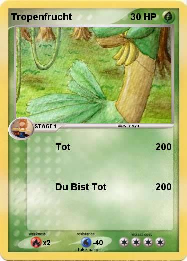 Pokemon Tropenfrucht