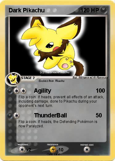 Pokemon Dark Pikachu