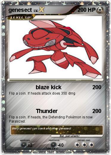 Pokemon genesect