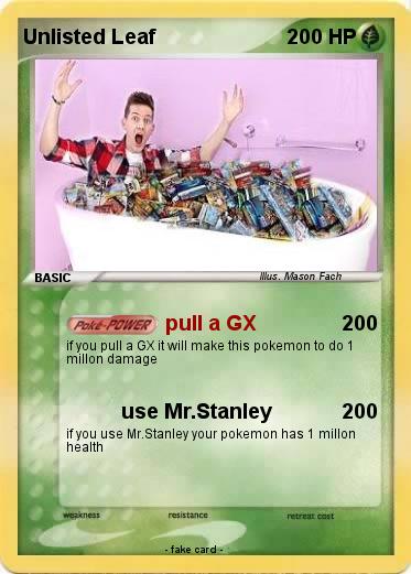 Pokemon Unlisted Leaf