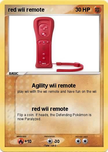 Pokemon red wii remote