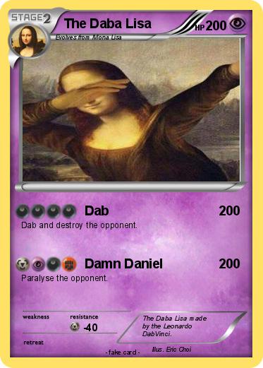 Pokemon The Daba Lisa