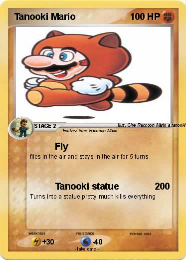 Pokemon Tanooki Mario