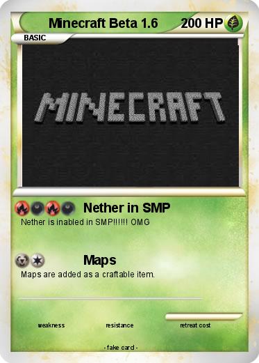 Pokemon Minecraft Beta 1.6