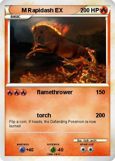 Pokemon M Rapidash EX
