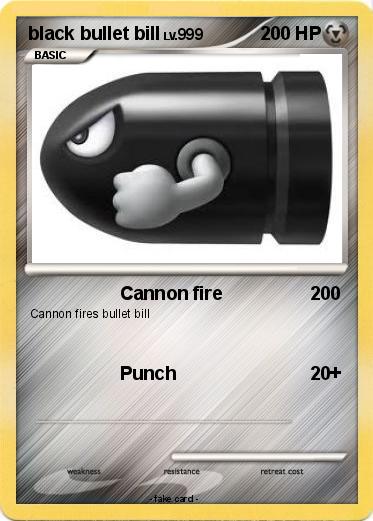 Pokemon black bullet bill
