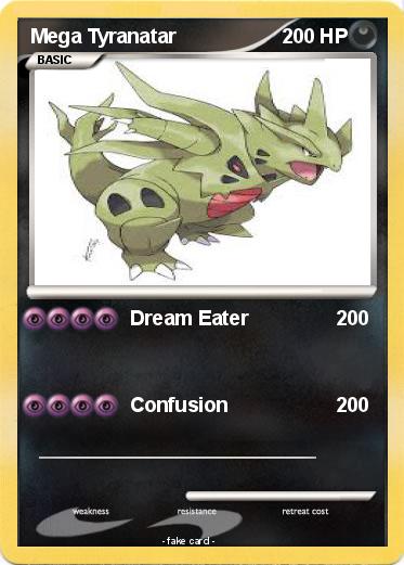 Pokemon Mega Tyranatar