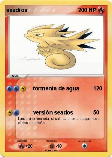 Pokemon seadros