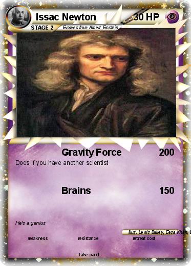Pokemon Issac Newton