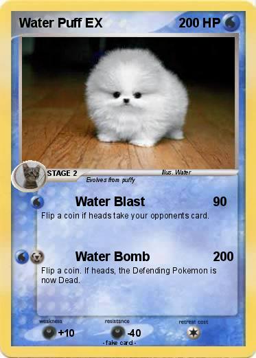 Pokemon Water Puff EX