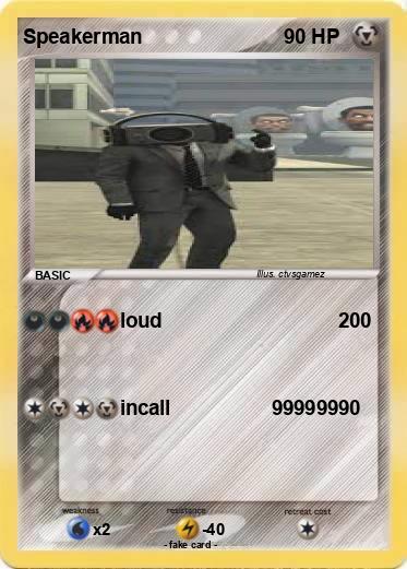 Pokemon Speakerman