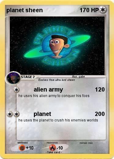 Pokemon planet sheen