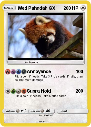 Pokemon Wed Pahndah GX