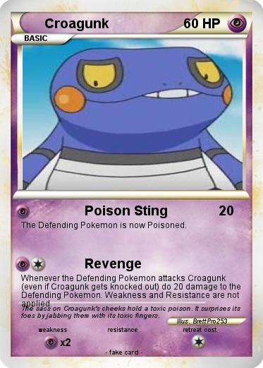 Pokemon Croagunk